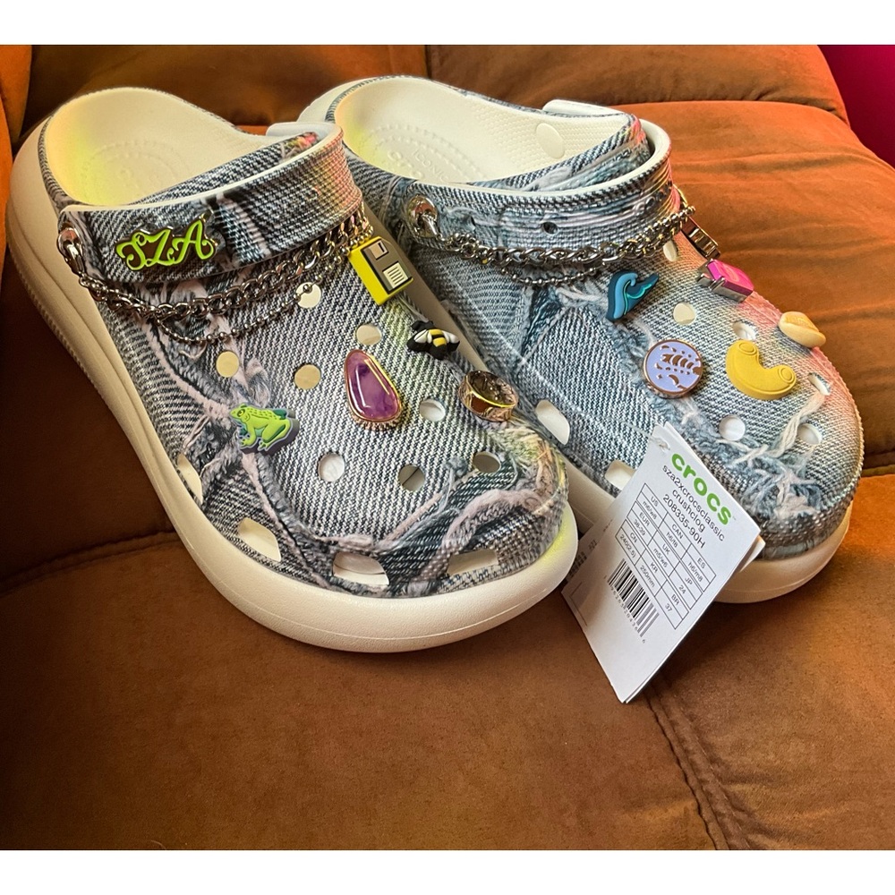 SZA Crocs Classic Crush Clog Limited Edition!